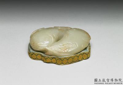 图片[2]-Jade paired fish, Qing dynasty (1644-1911)-China Archive